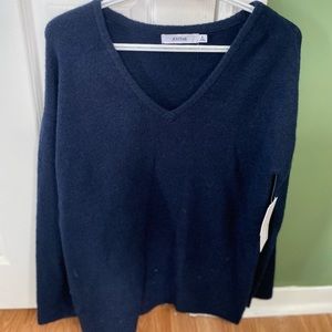 Cozy blue sweater